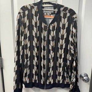 b. young brand, size L, zippered light jacket